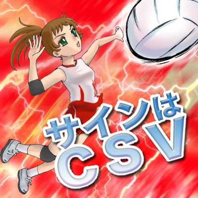 サインはCSV